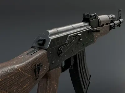 AK-47 3D model order