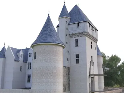 Chateau du Rivau 3D model