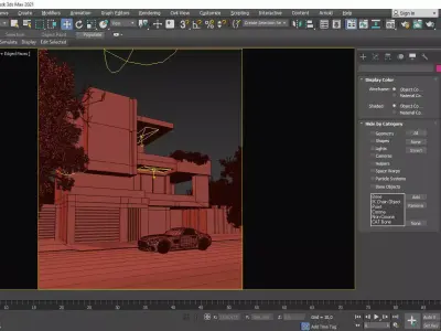 Exterior Scene 3D model