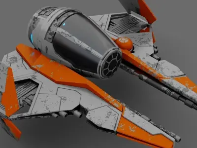 Star Wars Fighter  3D model