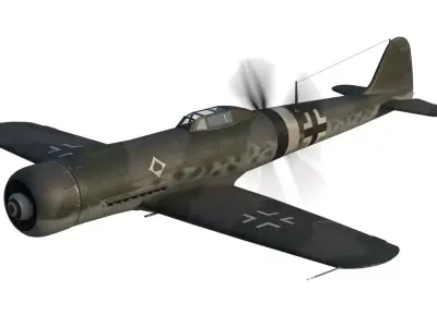 DB 609 Jager fighter 3D model