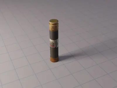 60 Amp Fuse 3D model