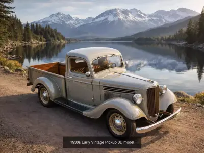 Antique Cars  Pickup Pack Classic Vehicle Collection 5 Models
