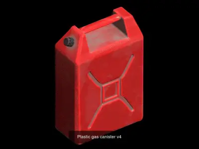 Gas canisters set 3D Model Pack