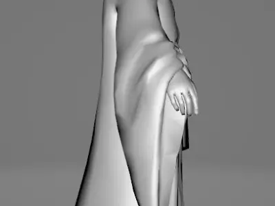 STAR WARS Emperor Palpatine - Low Poly Game - FBX MODEL Low-poly 3D model