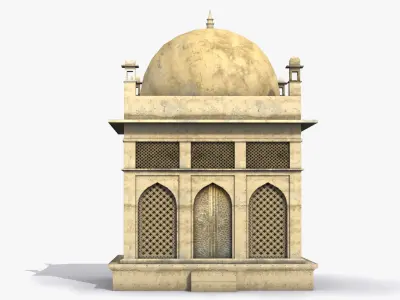 Arab x14 Low-poly 3D model