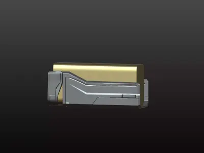 Gold Keeper Box 3D model
