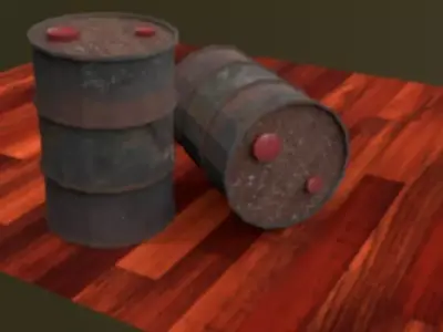 Barrel 2 - Barril 2 Free 3D model