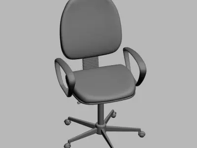 office chair 16 3D model