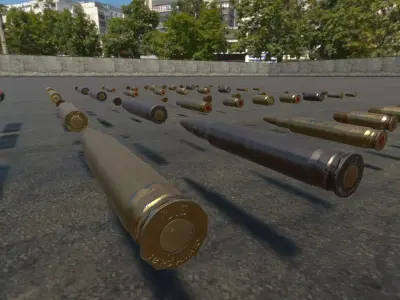 Ammunition HQ - PBR Low-poly 3D model