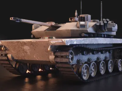 Drone Tank ARM TITAN X 3D model