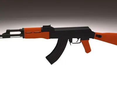  AK 47 3D model