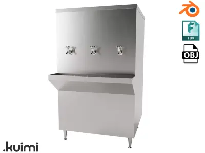 Water Dispenser 003 3D model