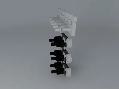Guitar parts 2 Free 3D model