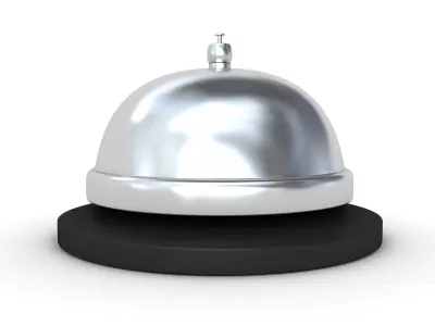 Service bell 3D model