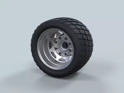 Offroad wheel 14 3D model