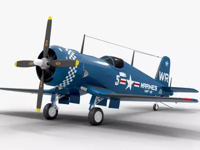 Plane 15 3D model