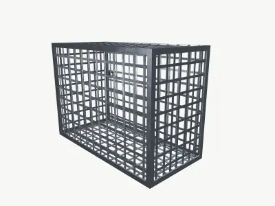 AC Cage Low-poly 3D model