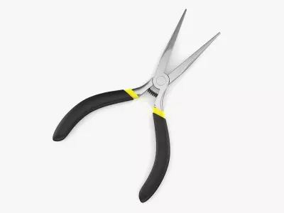 Needle-nose Pliers  3D model