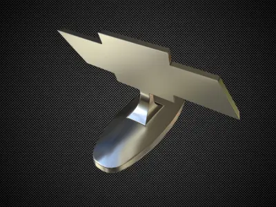 chevrolet logo 3D model