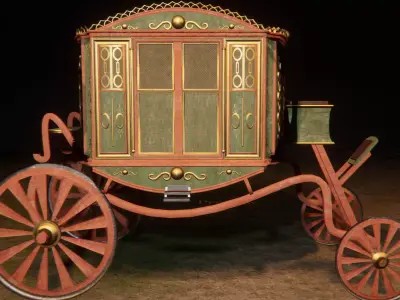 saltanat arabalar Free 3D model