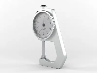 Thickness Gauge Measure Tester Dial 3D model