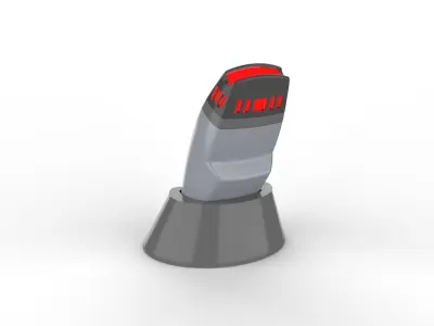 Cricket Phaser - Star Trek - Commercial - Printable - STL 3D print model