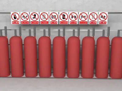Fire resources 3D model