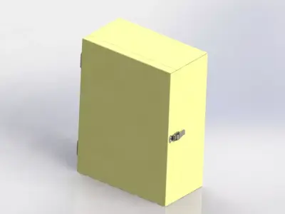 Control Box 400x300x160 Free 3D model