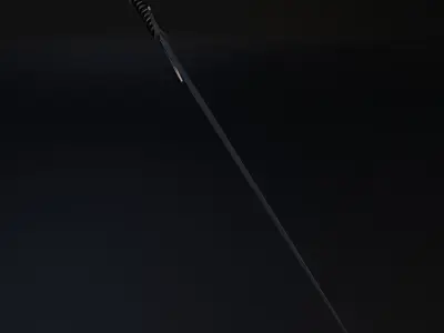 Medieval Sword XVIIIa type according Oakeshotta 3D model