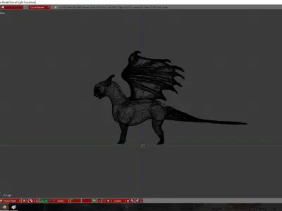 Light Fury 3D model
