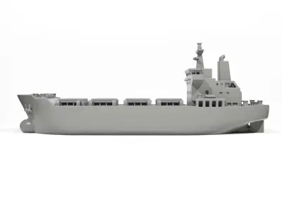 Cargo ship 2 3D print model