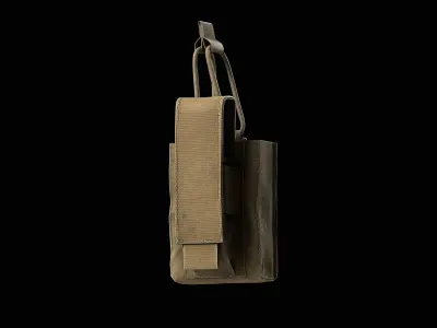 Condor Single M4 Kangaroo Mag Pouch Gen 2 Low-poly 3D model