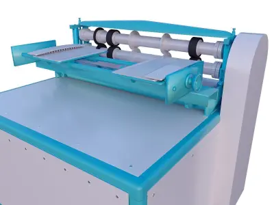Roll Cutting machine 3D model