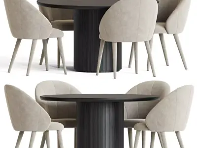 Dining Set 110 3D model