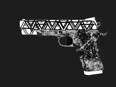 M9-GHOSTLINE gun pattern Free 3D model