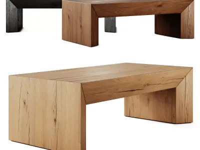 Sklum Juvira Coffee Table 3D model