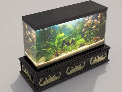Oriental Aquarium 3D model
