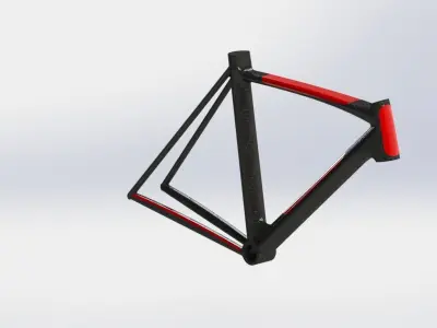 Bike Frame 3D model purchase