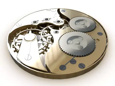 Watch Mechanism 3D model purchase