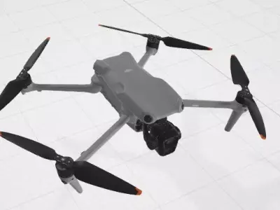 dji air 3 3D model