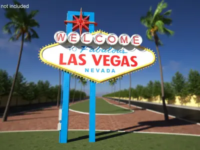  Welcome to Fabulous Las Vegas Sign 