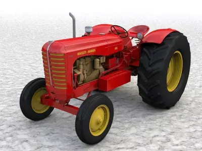 Massey Harris 555 1958 3D model