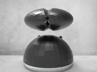 Character - ROBO Free low-poly 3D model
