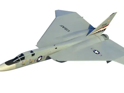 XF-108 Interceptor 3D model