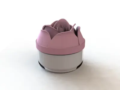 Packaging for cosmetics industry 3D model