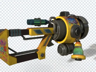 Weapon Design Low-poly 3D model