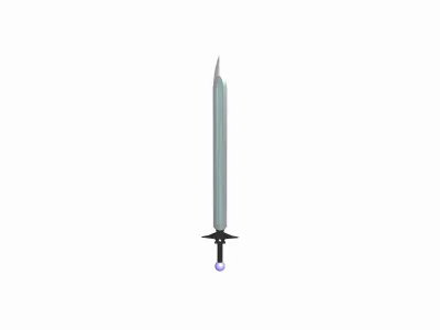 Custom Sword Free 3D model
