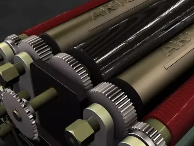 Print Module - 2 Colors 3D model