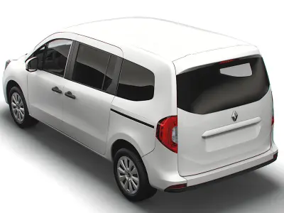 Renault Kangoo E Tech Tourneo LWB 2023 3D model